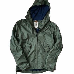 Timberland Men’s Green Rain Jacket NWOT